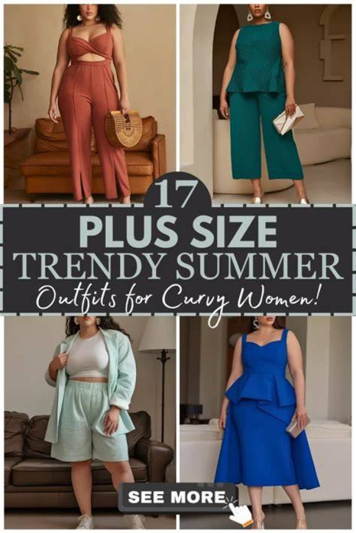 Curvy girl summer school outfit accessories necklace